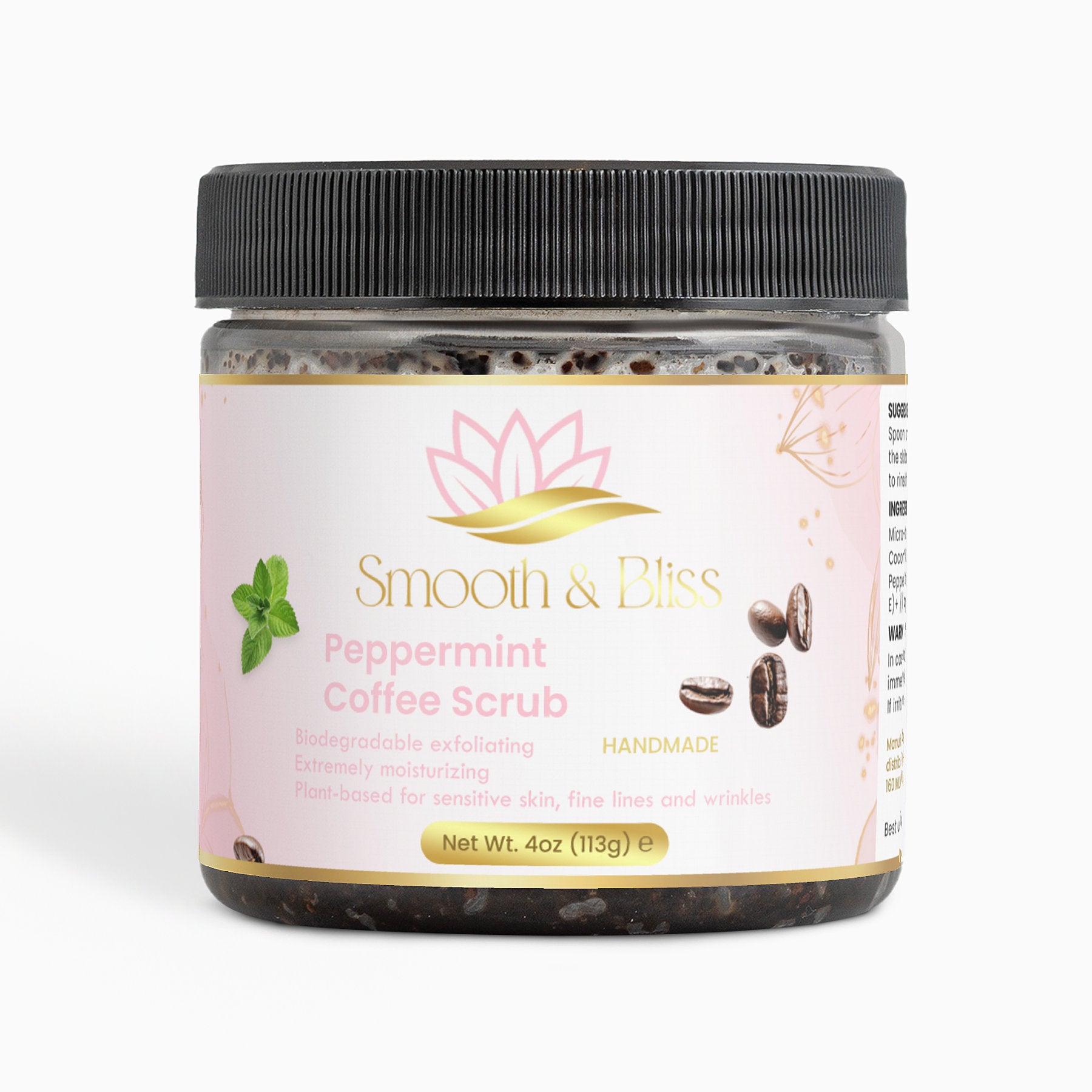 Peppermint Coffee Scrub