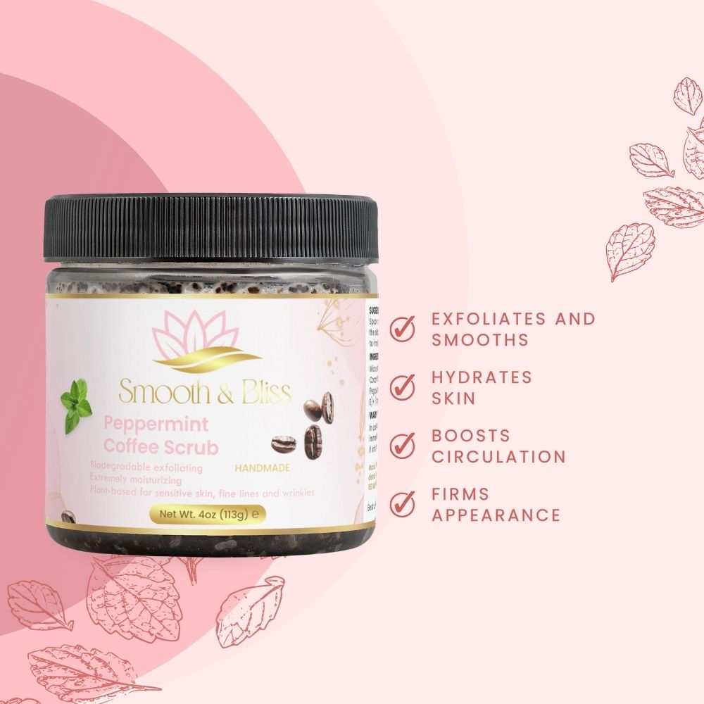Peppermint Coffee Scrub